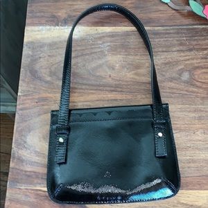 EAC Wrist Patent Leather Look Purse Small/Medium Size